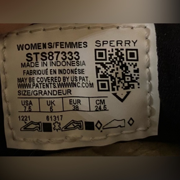 NEW Sperry Women’s Topsiders Size 7.5M - Picture 9 of 9